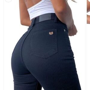 Chipre Denim high rise skinny jeans